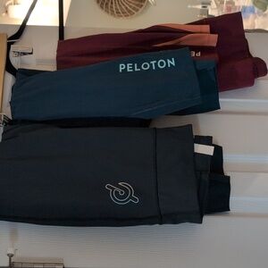 Lot of Peloton 2 cropped and one 7/8 athletic pants all size xl